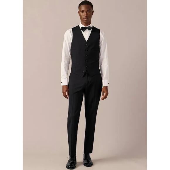 J.crew Other - NWOT J.Crew Ludlow Italian wool slim fit tuxedo pants 36x34 mens black